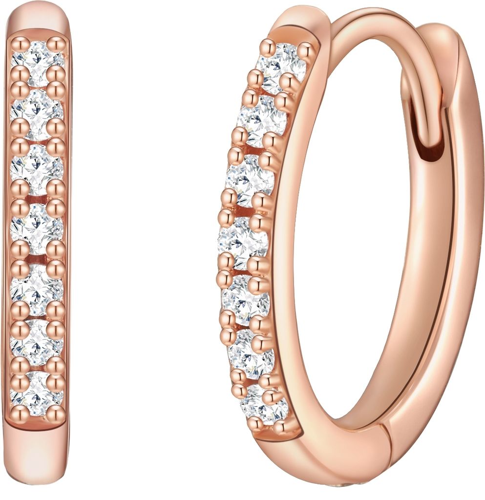 Glanzstücke München Creolen Sterling Silber Zirkonia 50083453