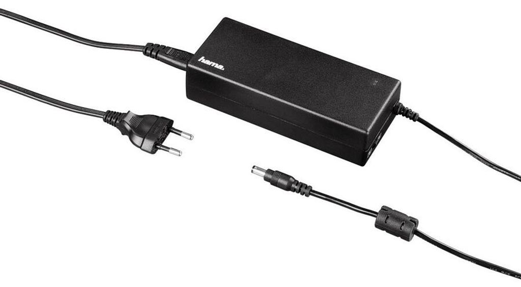 Hama 00012192, Schwarz, 110 - 240 V, 19 V, 139 mm, 59 mm, Produktbild 