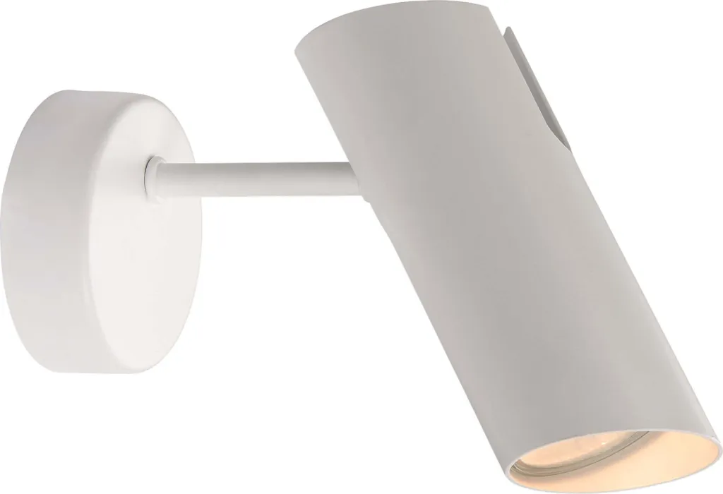 Luminaire mural design blanc Futuro 1xGU10 compact et orientable