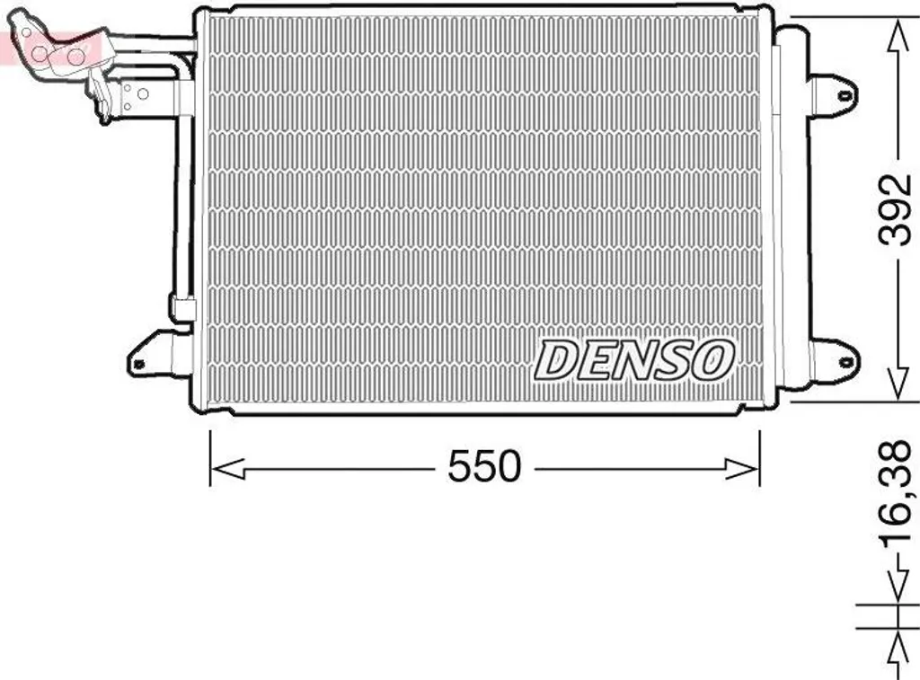 Condensateur DENSO DCN32032 : Réparer la clim de votre Skoda Octavia