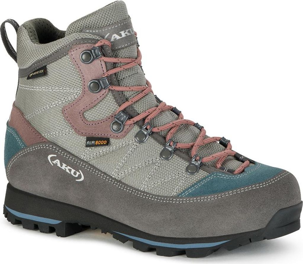 Aku Trekker Lite Iii Wide Goretex Wanderstiefel Grau EU 41 Frau Grau EU 41