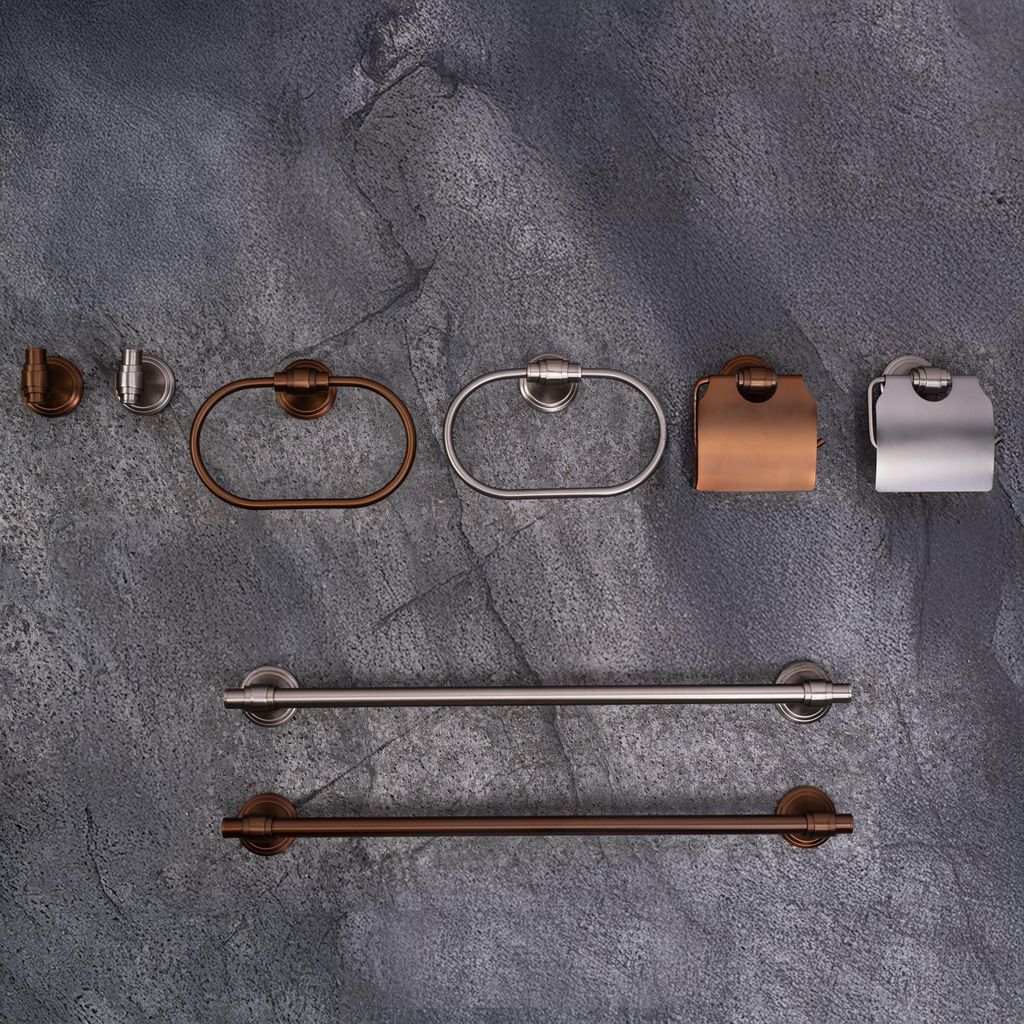 Ensemble de quincaillerie de salle de bain décorative Vorena Pfister 3