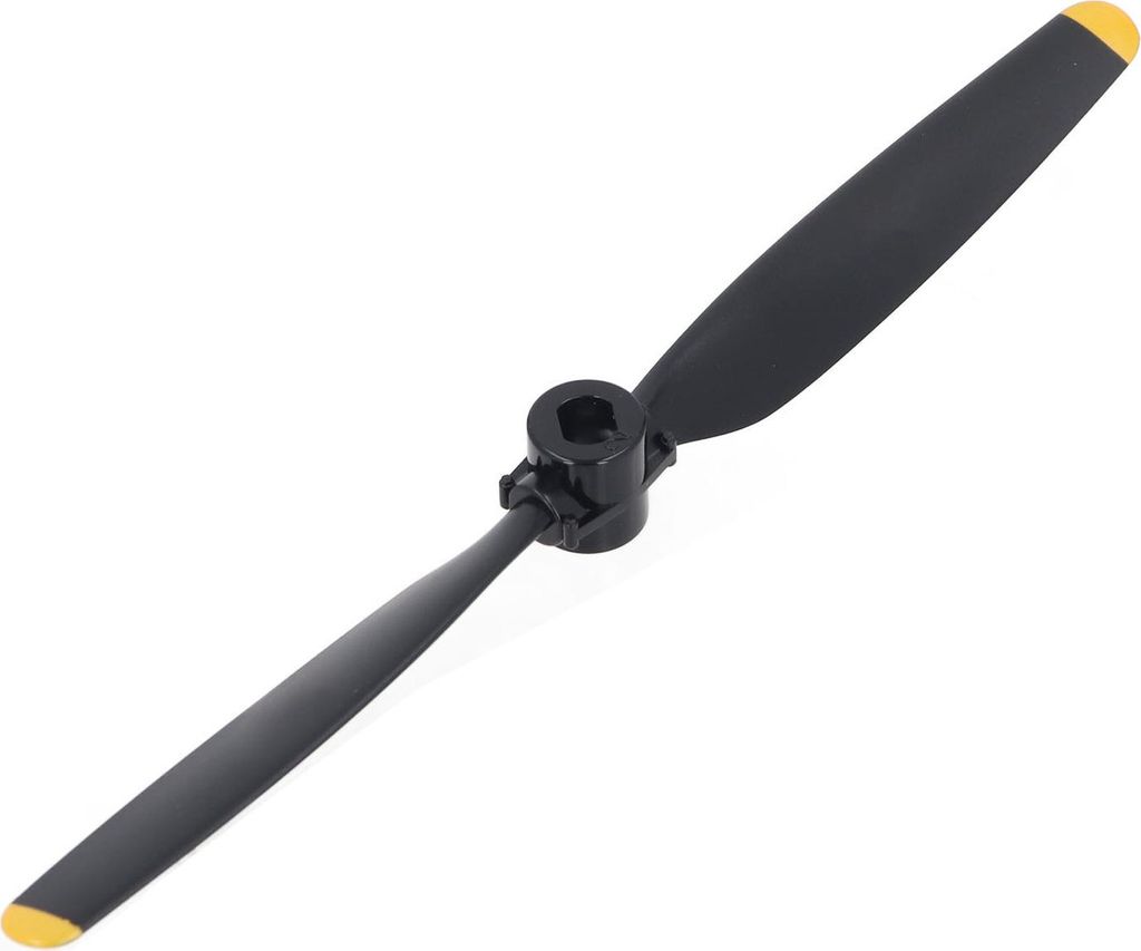 RC -Flugzeugpropeller Kunststoffflugzeug Segelflugzeugersatz für Wltoys XK A300.0009.001 Ersatzteil Schwarz und Gelb