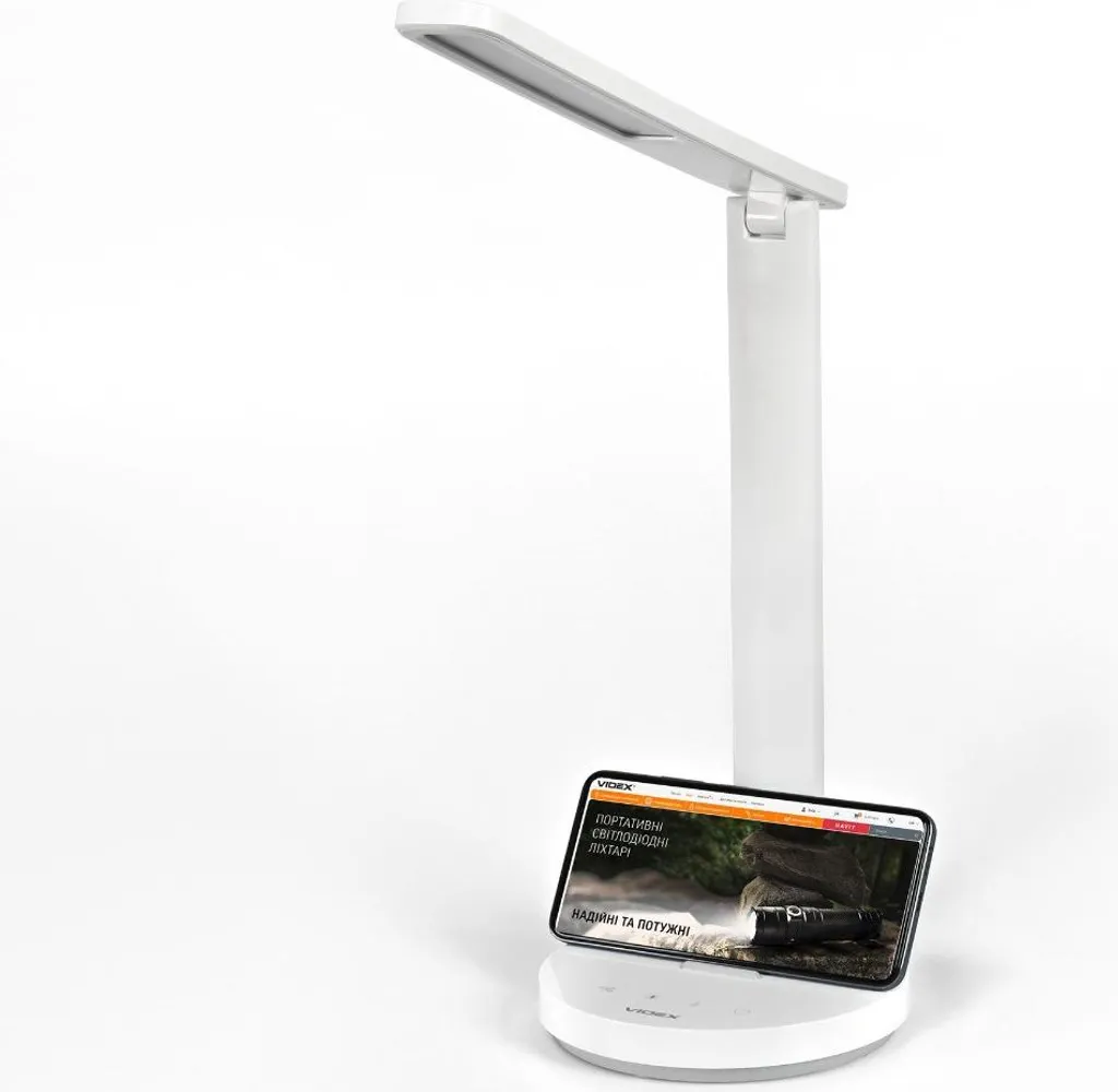 Videx Lampe de bureau LED 5W 250lm rechargeable avec intensité variable - 3