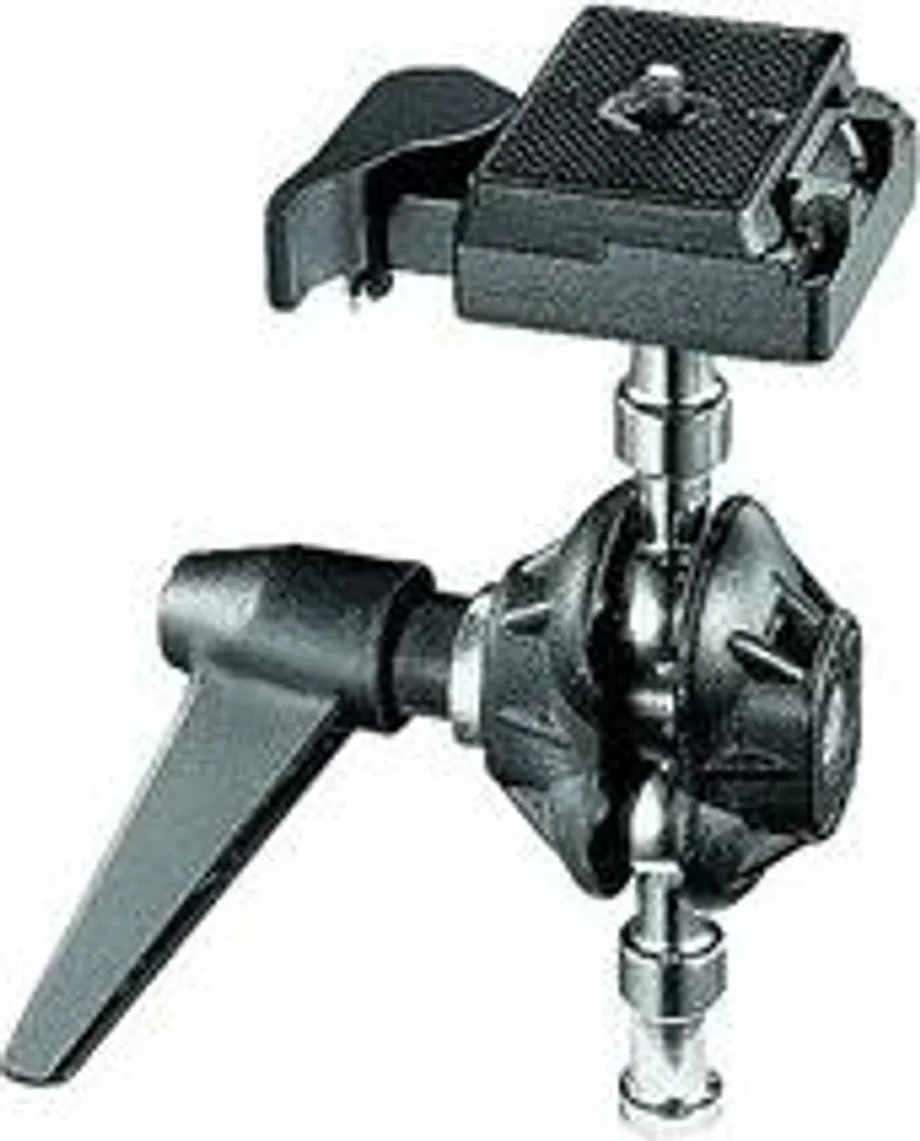 Rotule Trépied Inclinable Manfrotto 155RC avec Fixation Rapide Noire