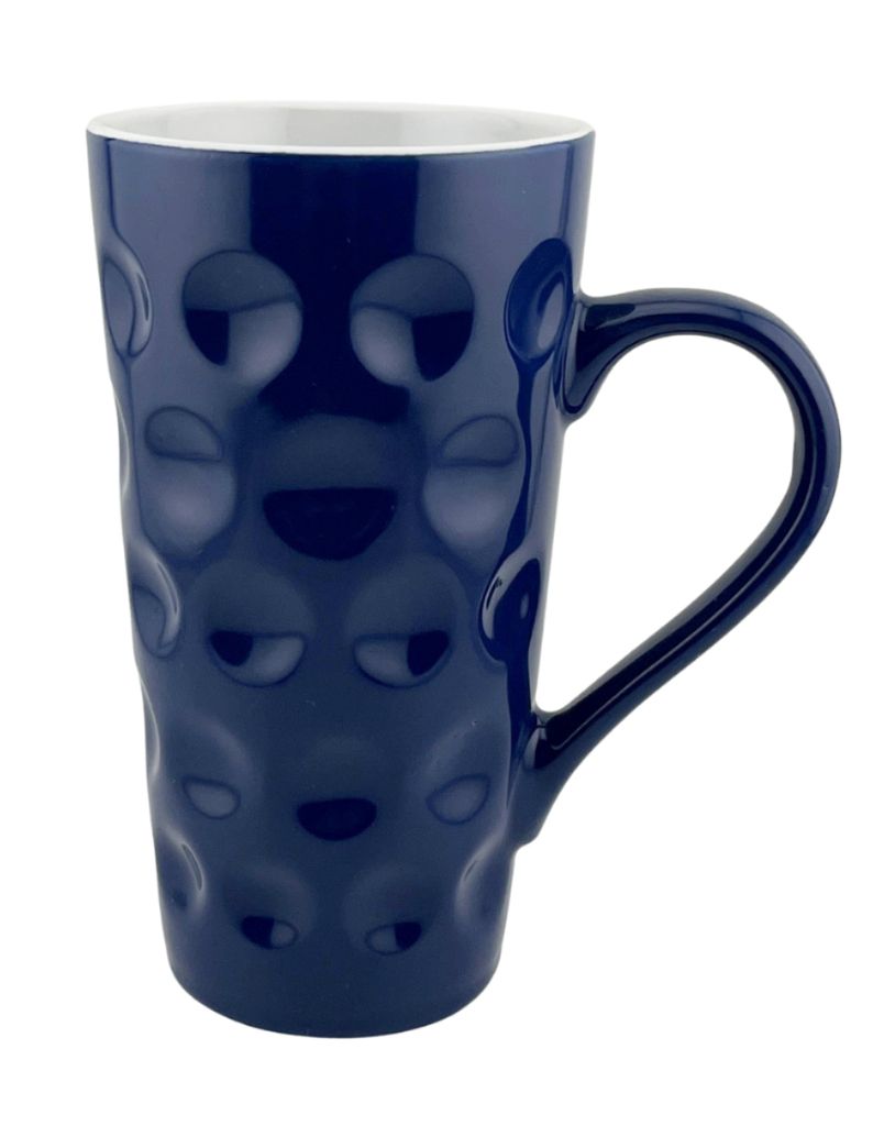 Dubbetasse blau 0,5 L ohne Aufdruck (durchgedubbt) - XXL Produktbild 
