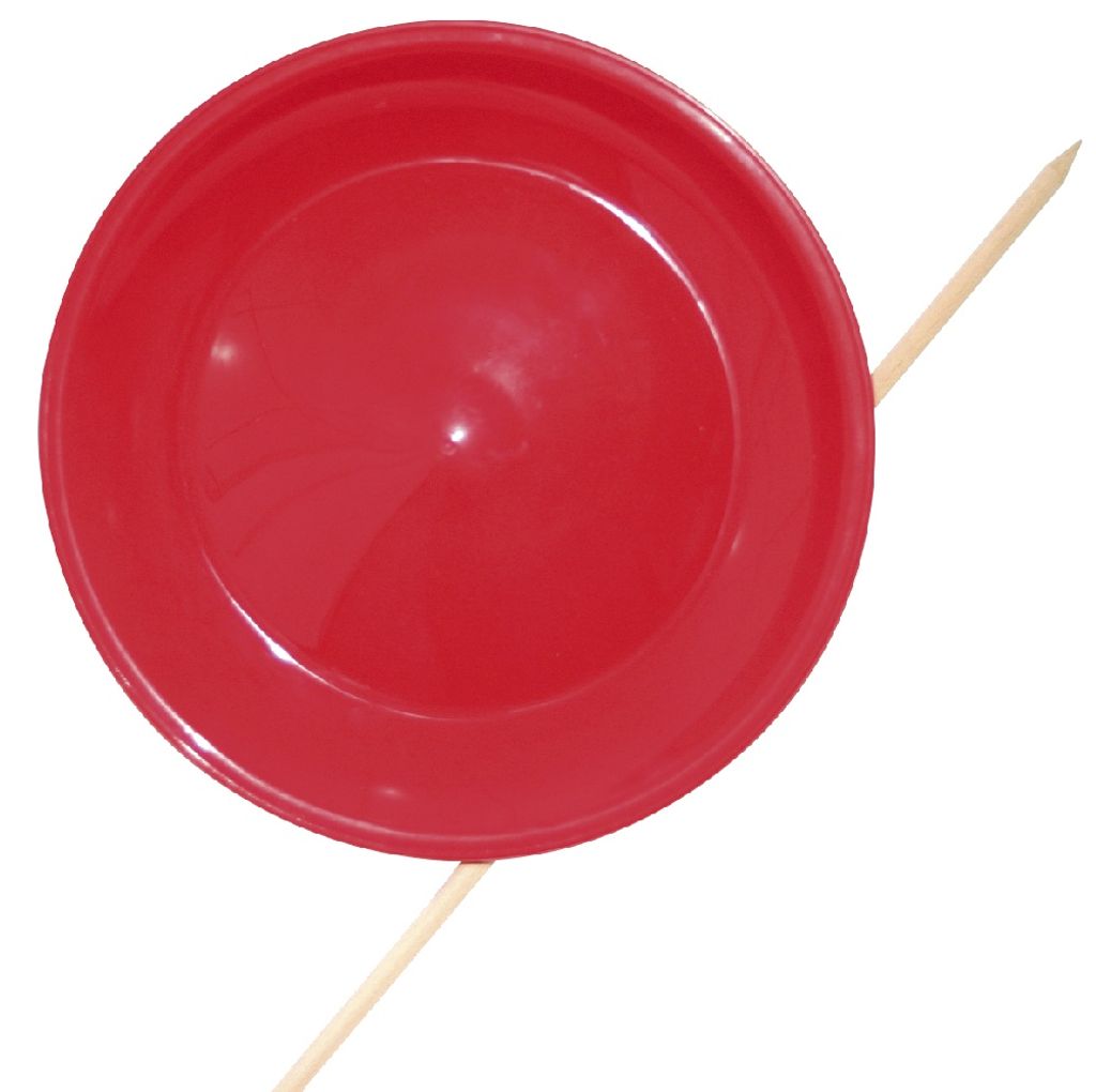 EDUPLAY 170-011 Jonglierteller Ø 23 cm mit Stab, Kunststoff Produktbild 