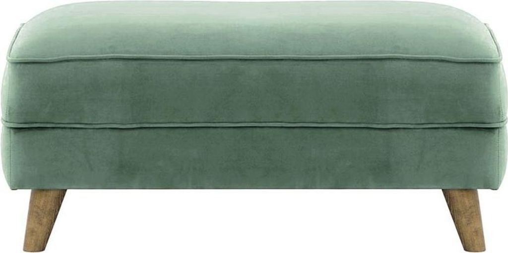 Polsterhocker Magnus-Velluto 12-wax black