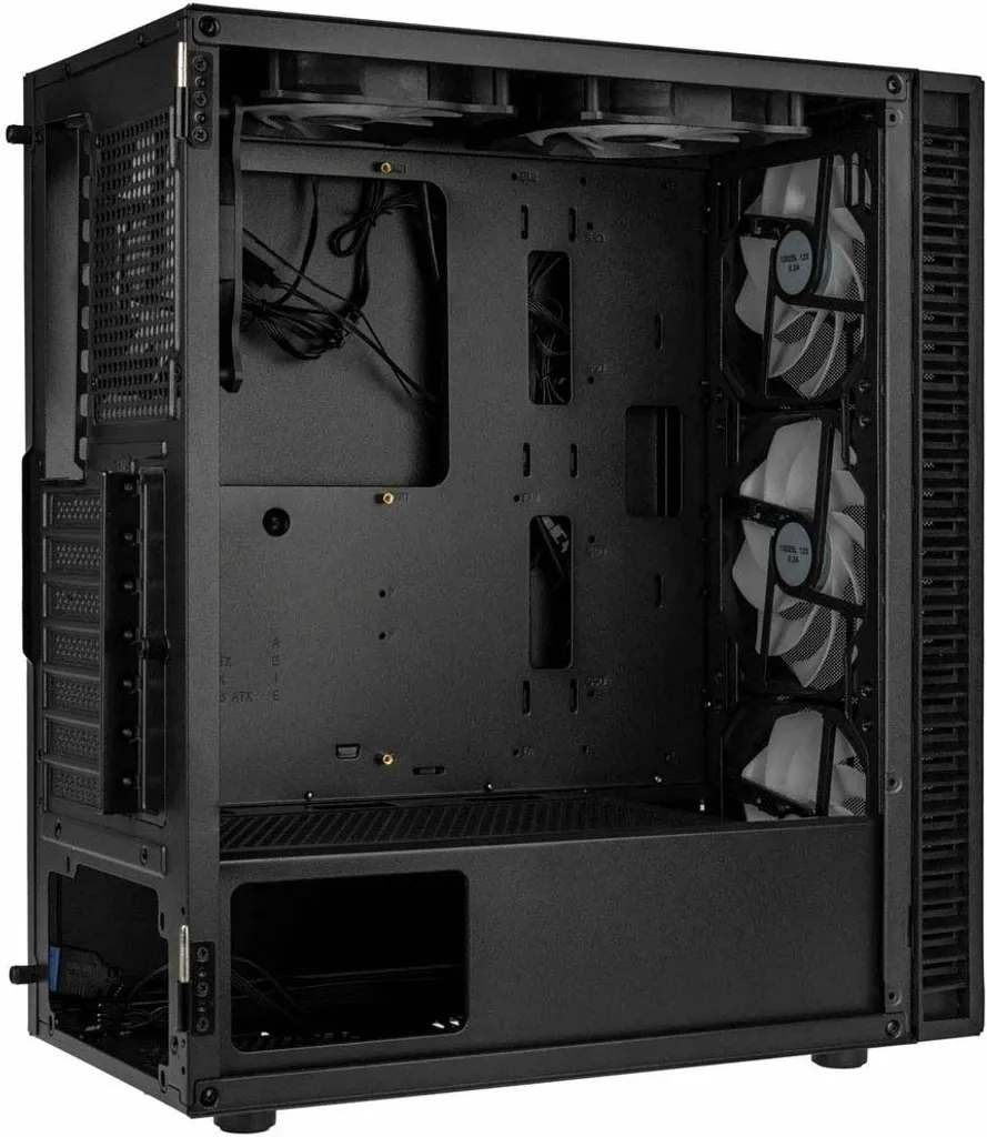 Boîtier Gaming Kolink Observatory HF Mesh Noir - Idéal PC High-End - 10