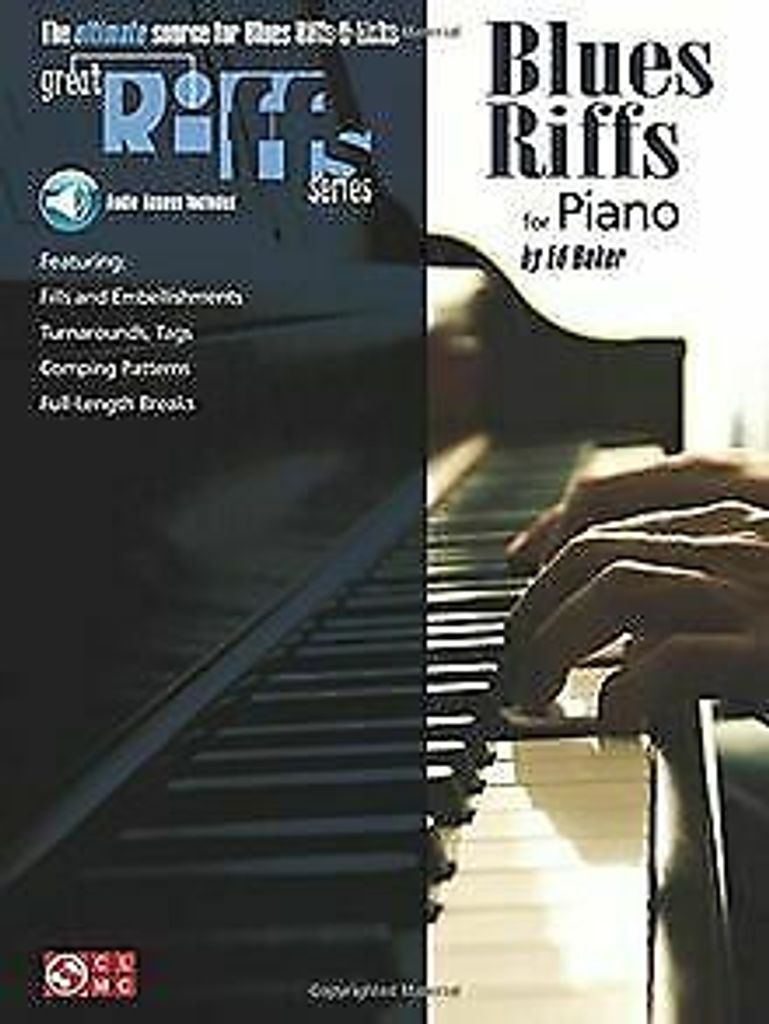 Blues Riffs for Piano Book