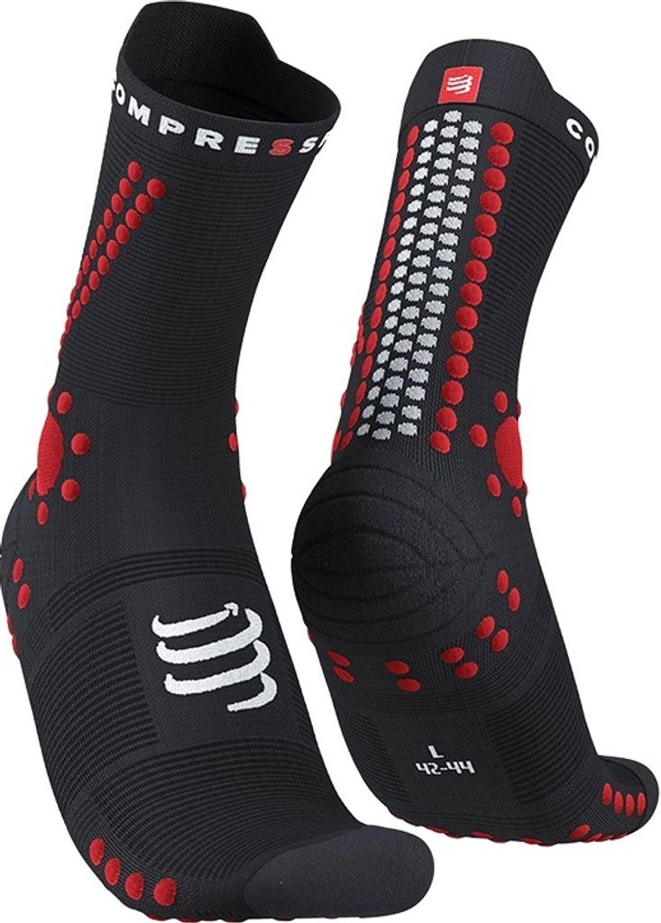 Compressport Pro Racing V4.0 Trail Black T2 Laufsocken