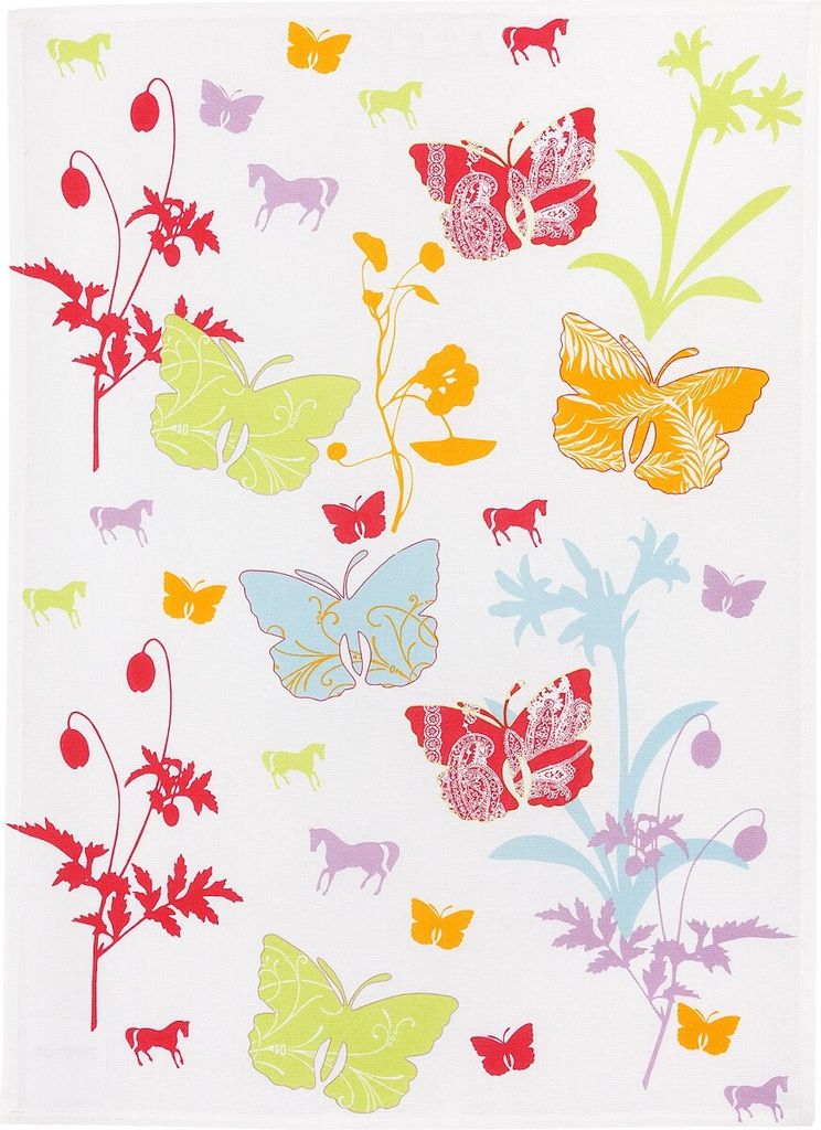Geyoga 6-teiliges Sonnenblumen Küchentuch Set - Bienen Design 40x60cm Für Küche & Bad