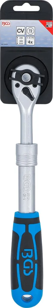 Cliquet extensible 3/8 pour accès difficile en mécanique auto BGS