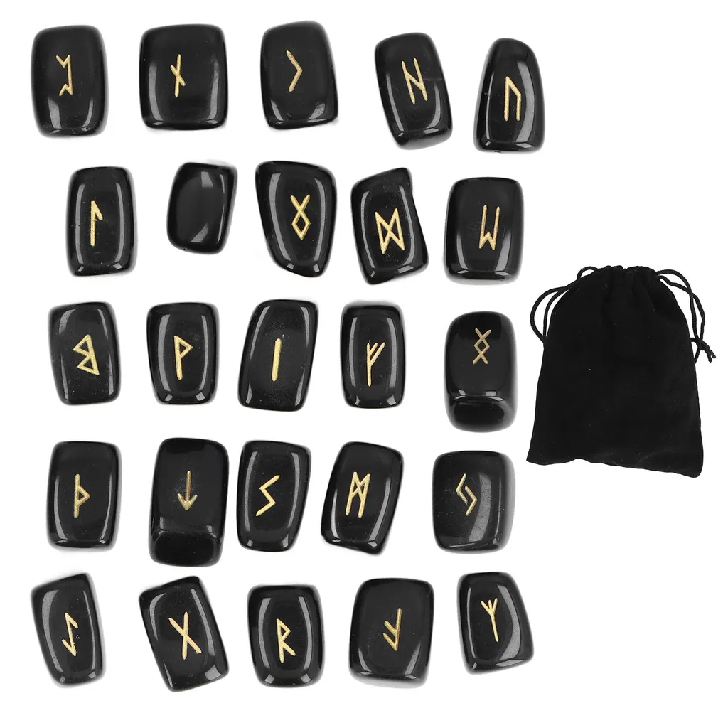 Runes en Obsidienne Durable : Évitez l'Usure des Gravures sur vos Pierres