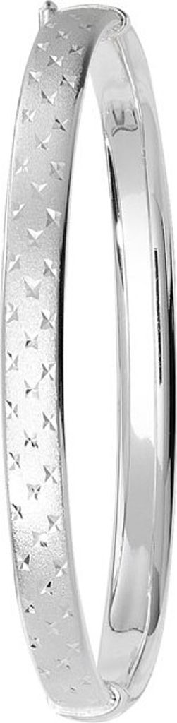 925 Sterling Silber Damen - Armreif - 6 Gramm; TRS17277