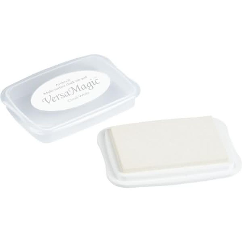 TSUKINEKO 211511930 Stempelkissen Versa Magic 10 x 7 cm cloud white