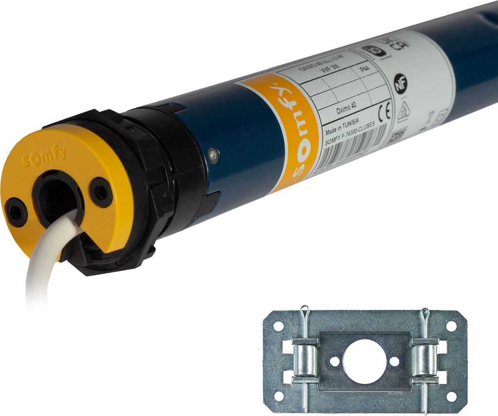 Somfy Oximo 40 io 13/10 Funk Rollladenmotor inkl. SW40 Produktbild 
