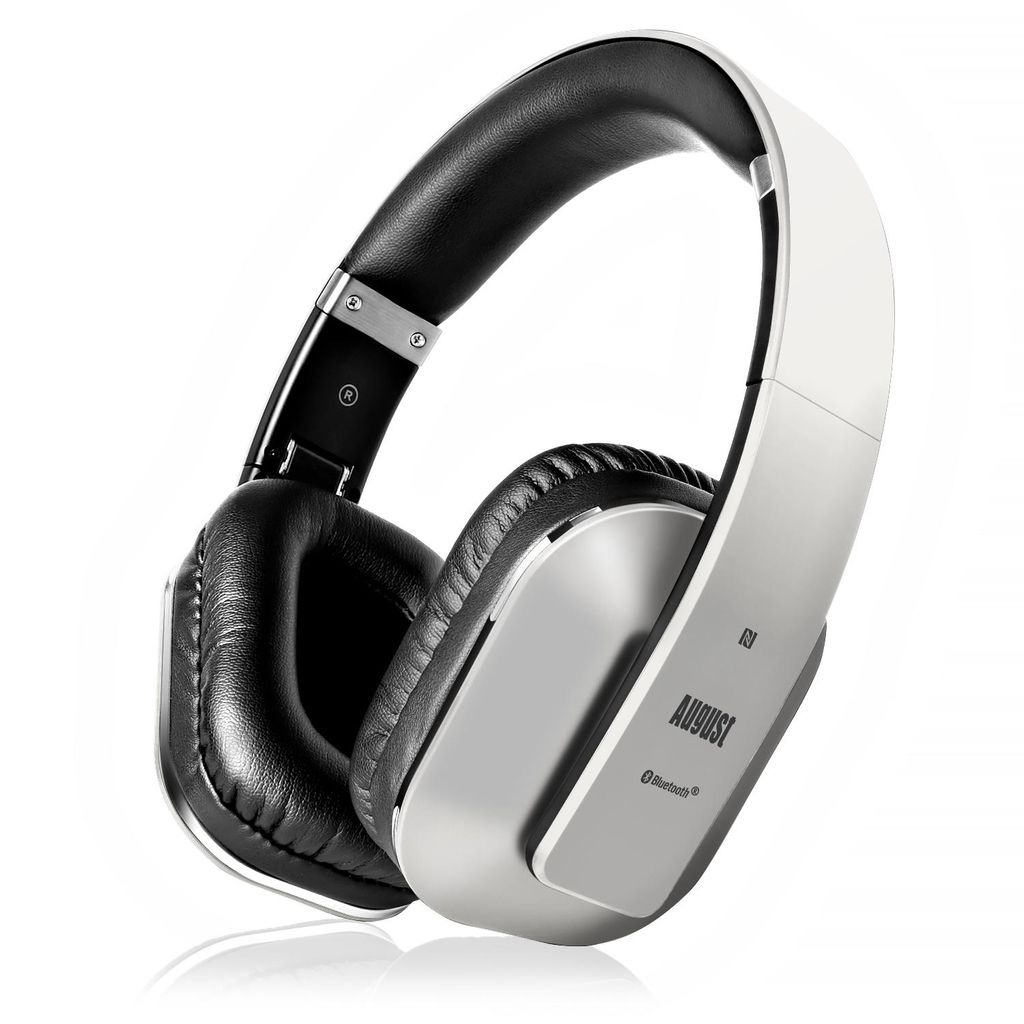 Casque August EP650S Bluetooth NFC, couleur argent Image du produit 