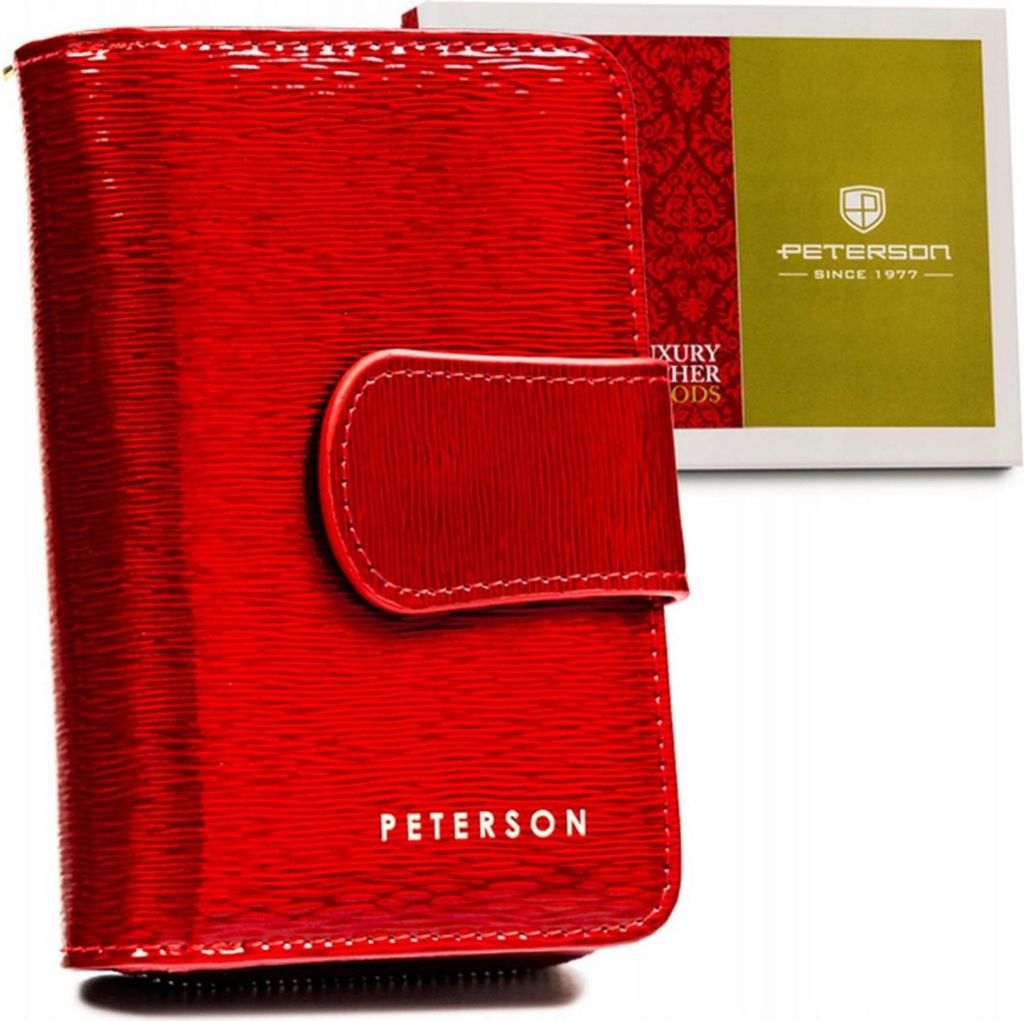 Peterson Portemonnaie aus Leder für Frauen Streagni rot One Produktbild 