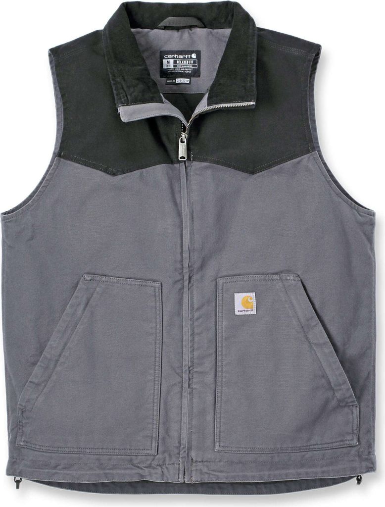 Carhartt Montana Duck Vest 106433, Farbe:shadow/black, Größe:M