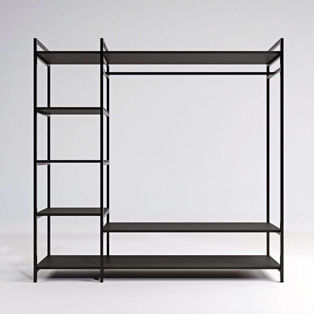 Skye Decor, Pamir- Pamir Trend Gardırop Çok Raflı L607LCV, Produktbild 5