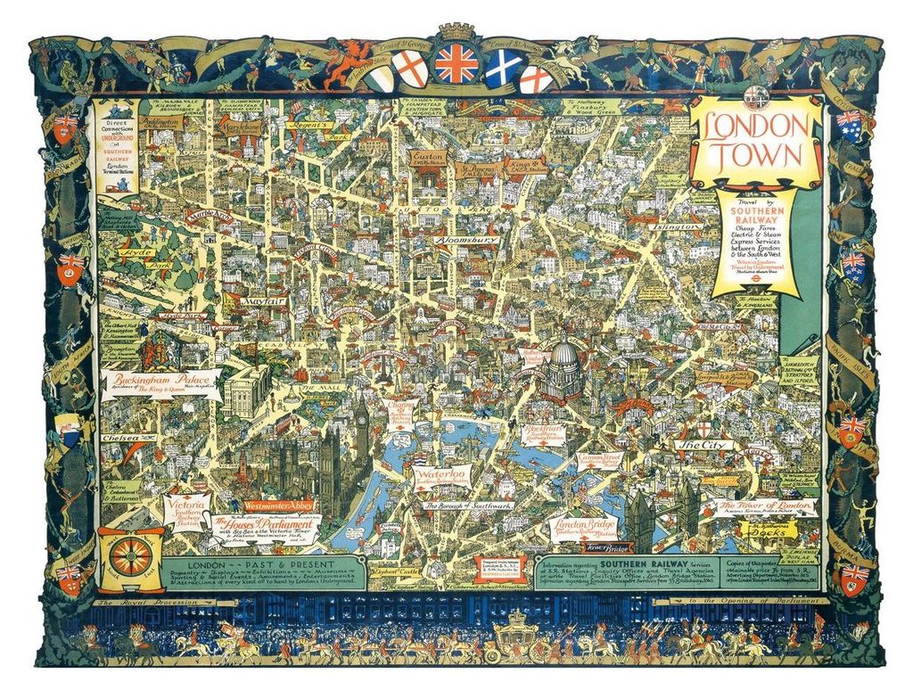 Gibsons London Town by Southern Railway, 1000 Stück(e) Produktbild 
