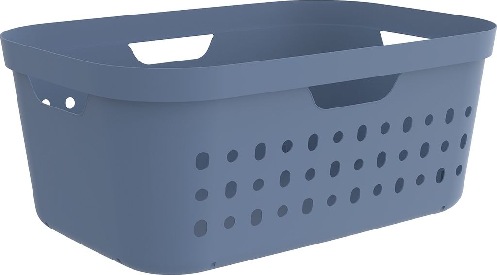 Rotho Wäschekorb Jona 39 l blau