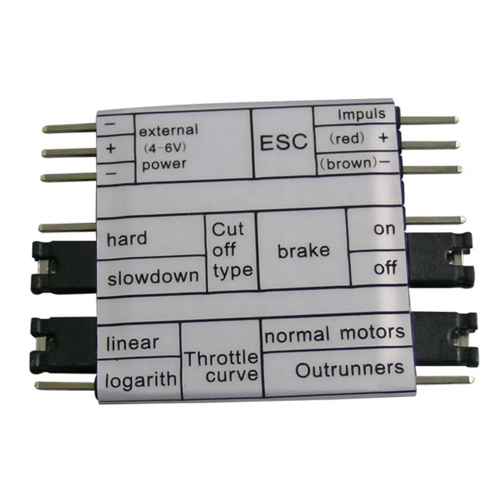 Boîtier de réglage Jamara pour contrôleur de vol Xenon Eco Brushless