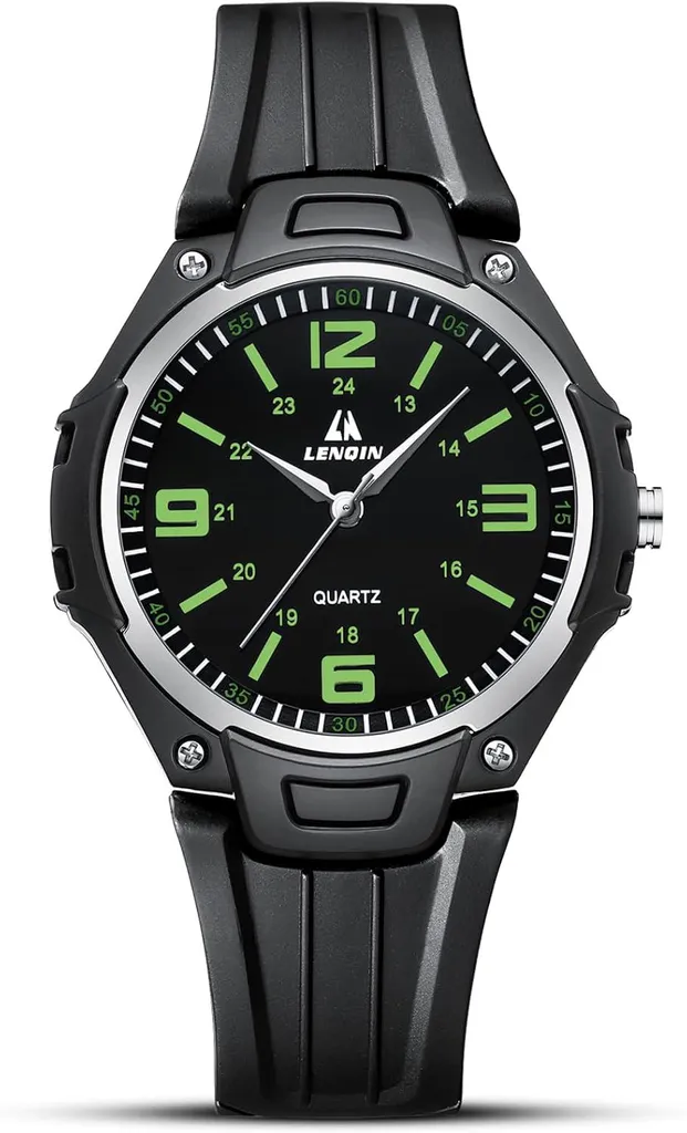 Orologio Uomo Moda Casual Silicone - Stile Analogico Minimal 30M