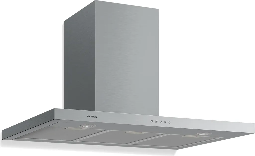 Hotte aspirante murale 90 cm Klarstein Limelight, design inox très élégant