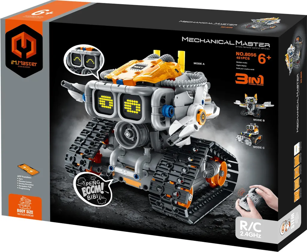 Robot programmable IM.MASTER : fini l'ennui avec ce kit RC 3-en-1 451el