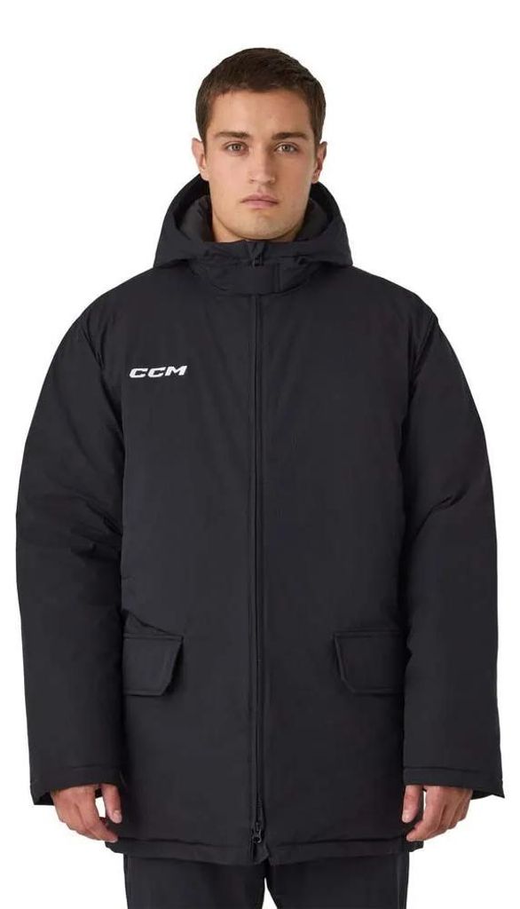 Jacke CCM TEAM WINTER, seniorenmodel, zwart, maat M Productafbeelding 