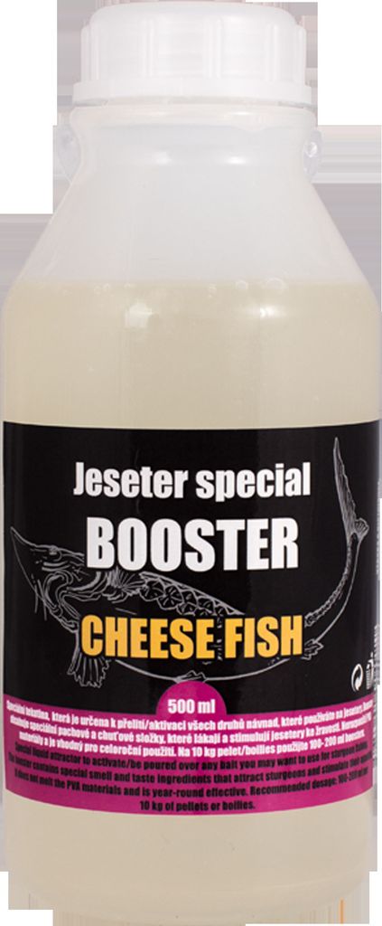 LK Baits Jeseter Spezial Booster Cheese 500ml Produktbild 