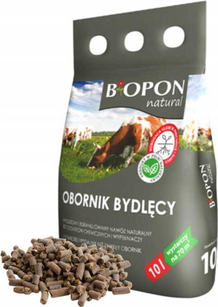 BIOPON Granulovaný hnůj pro skot 10L Obrázek produktu 