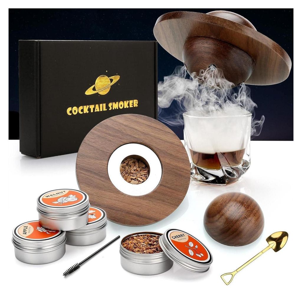 Koktejlová kuřácká souprava Whiskey Smoker Kit se 4 Obrázek produktu 