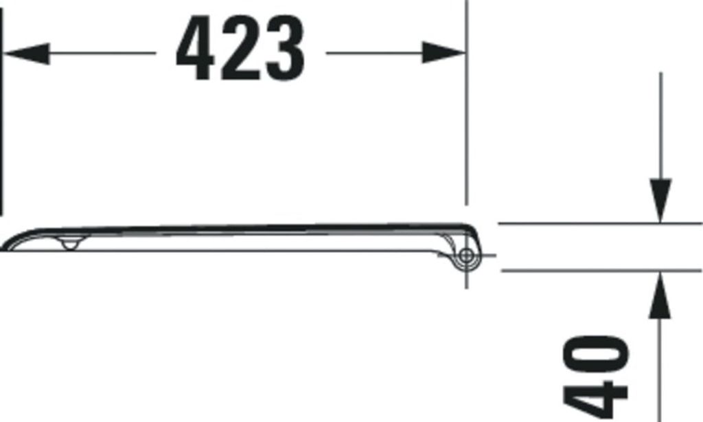 Duravit WC-Sitz D-CODE mit Absenkautomatik weiß Produktbild 6