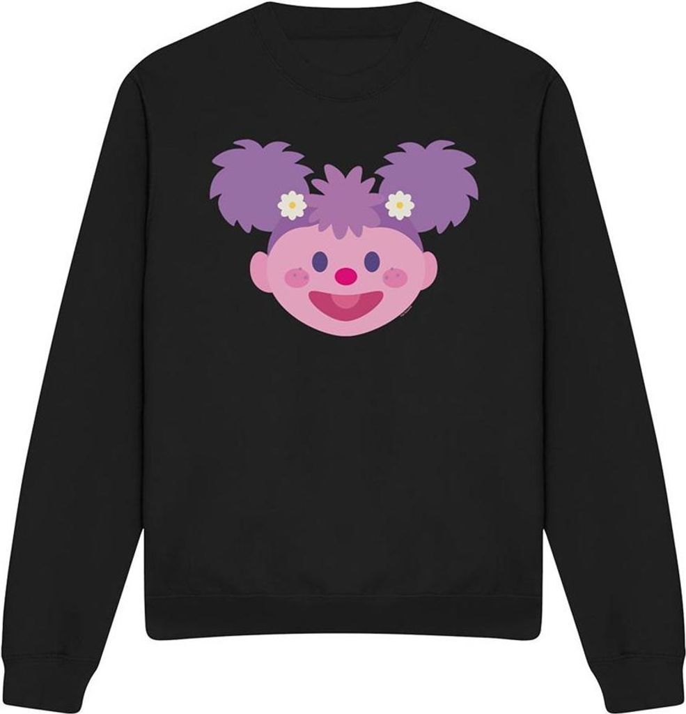 Sesame Street - "Kawaii" Sweatshirt für Herren/Damen Uni TV20165 (XL) (Schwarz)
