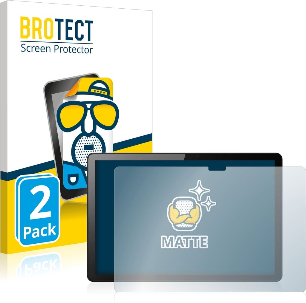 2x BROTECT Schutzfolie für Lenovo Tab M10 (3. Gen.) Displayschutz Displayschutzfolie Folie Matt Entspiegelungsfolie