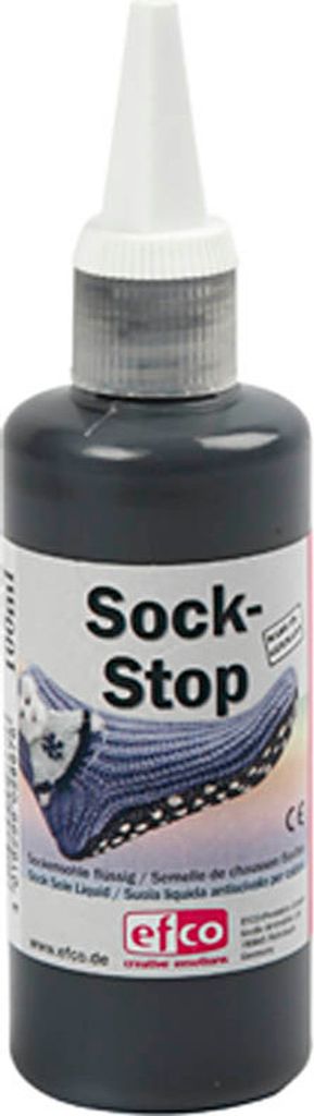 Creativ Company Anti-Rutsch Socken Sock-Stop 100ml schwarz Produktbild 