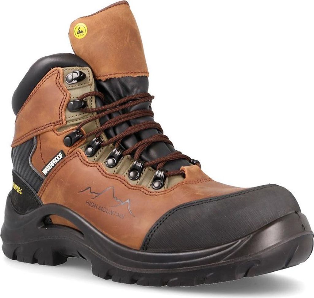 Paredes Seguridad Cazalla S3 Hi Ci Fo Wr Esd Src Sicherheitsschuhe Braun EU 42 Herren Braun EU 42
