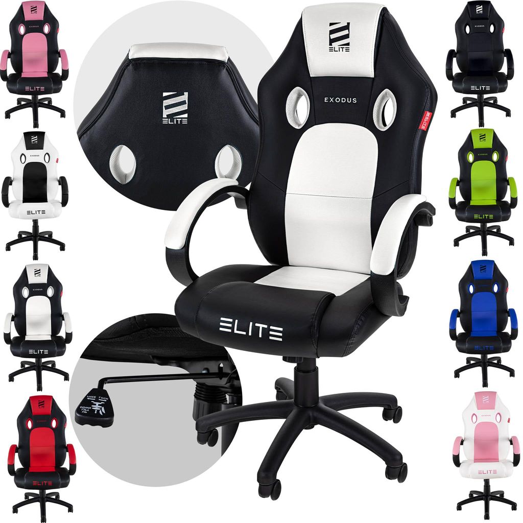 Elite Gaming Stuhl EXODUS | Bürostuhl Ergonomisch - Produktbild 
