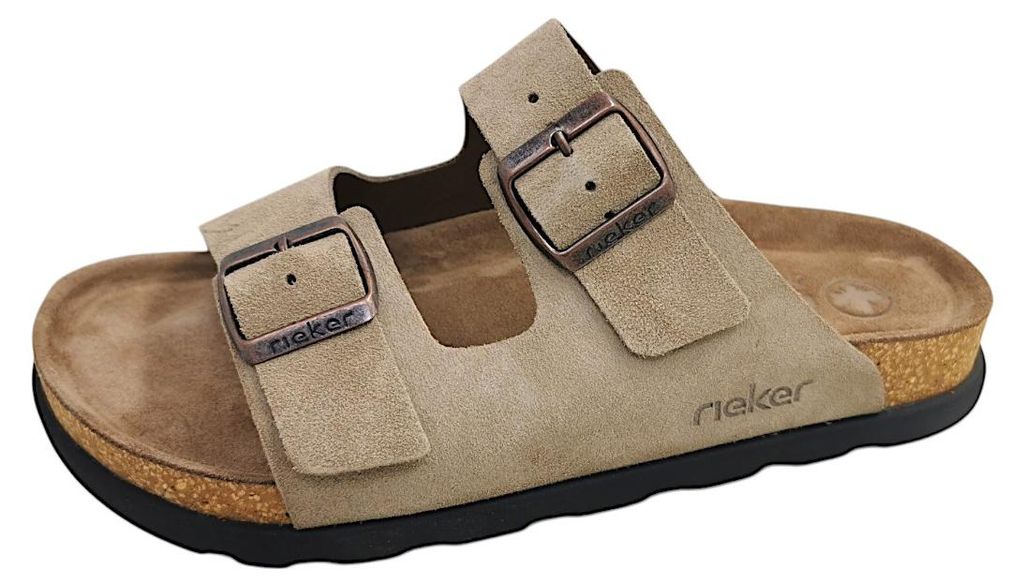 Scarpe da uomo Rieker, sandali, color beige, casual Immagine del prodotto 
