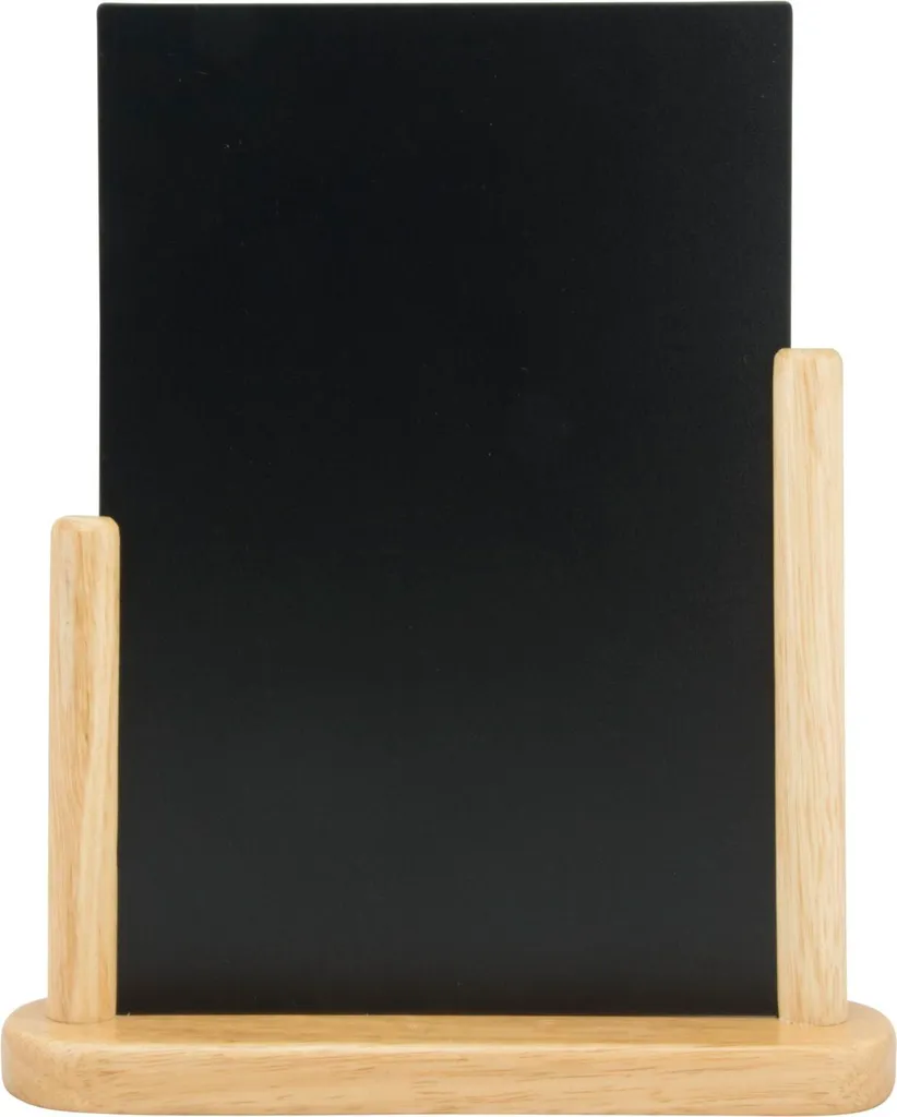Tableau noir mémo de cuisine format A5 pour note et menu