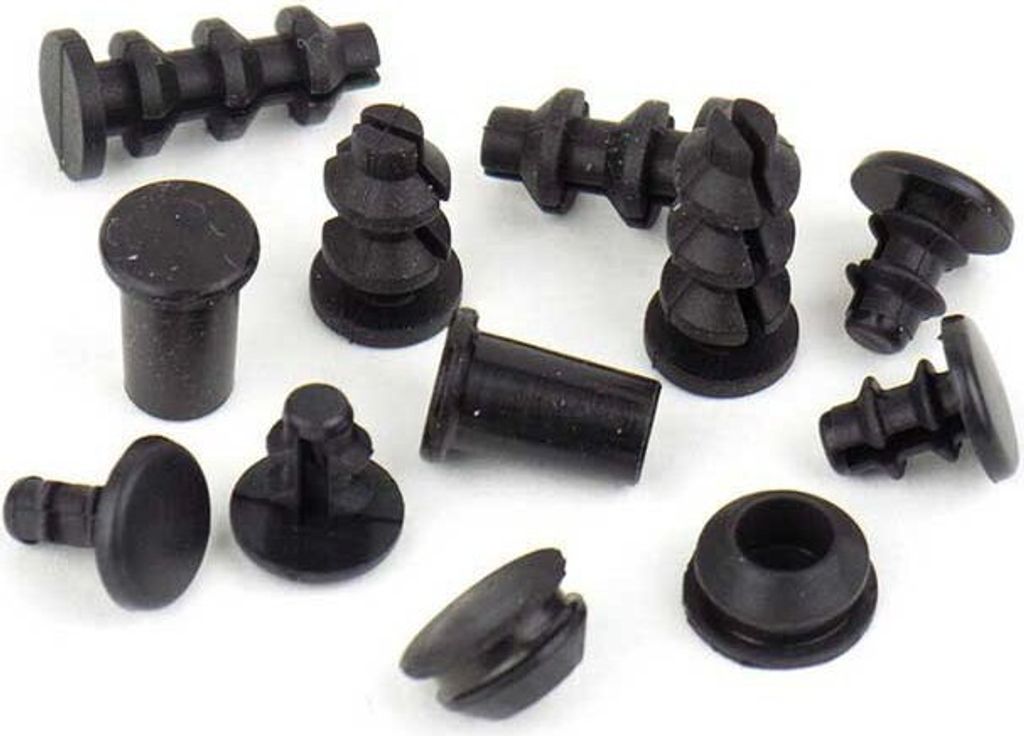 SRAM Blindstopfen Gummi, schwarz SB-verpackt, f