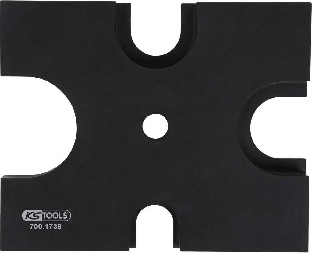 Support prismatique KS Tools 4 diamètres Ø 40-80 mm haute résistance