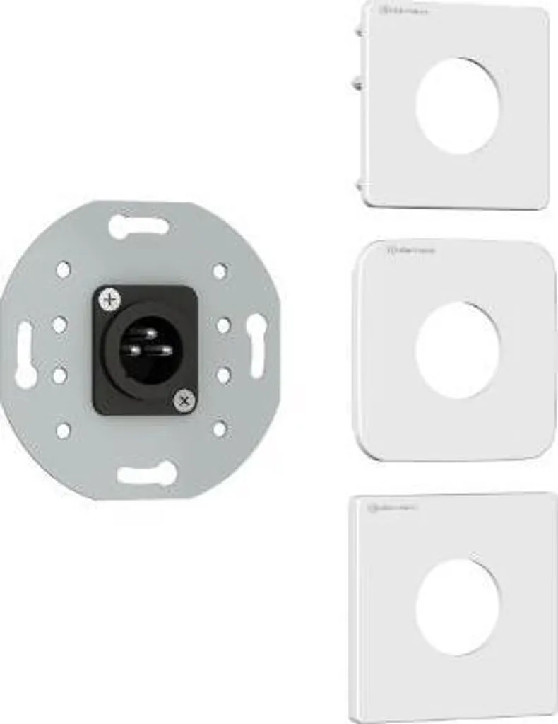 Connecteur Audio XLR 3 Pôles Kindermann 7456-416 pour Salle de Conf