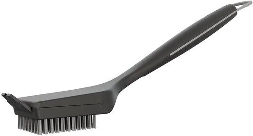 Brosse nylon noir pour supprimer les saletés incrustées sans effort