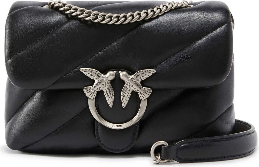 PINKO Damen Umhängetaschen 100039A0F2-Z99O Farbe: Schwarz Größe: Einheitsgröße