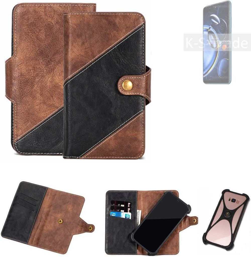 K-S-Trade Handyhülle Schutzhülle Bookstyle Case kompatibel Produktbild 
