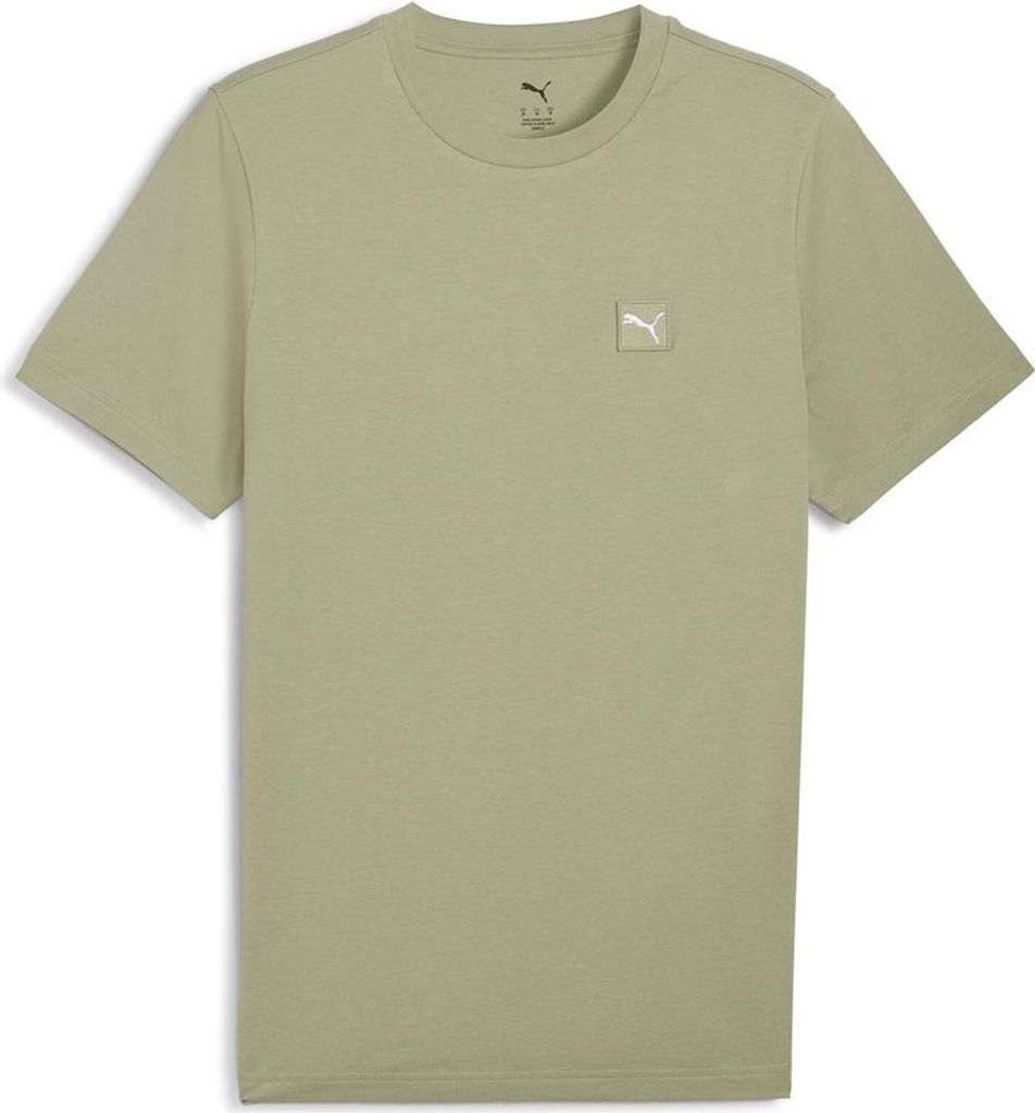 Puma ESS ELEVATED Tee - grün, Größe:M